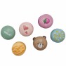 Žaisliniai mediniai pjaustomi makronai 6 vnt | Macarons | PolarB | Viga 44087